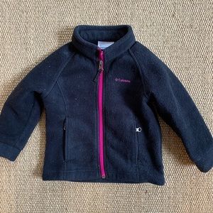 Columbia toddler girl fleece 2T